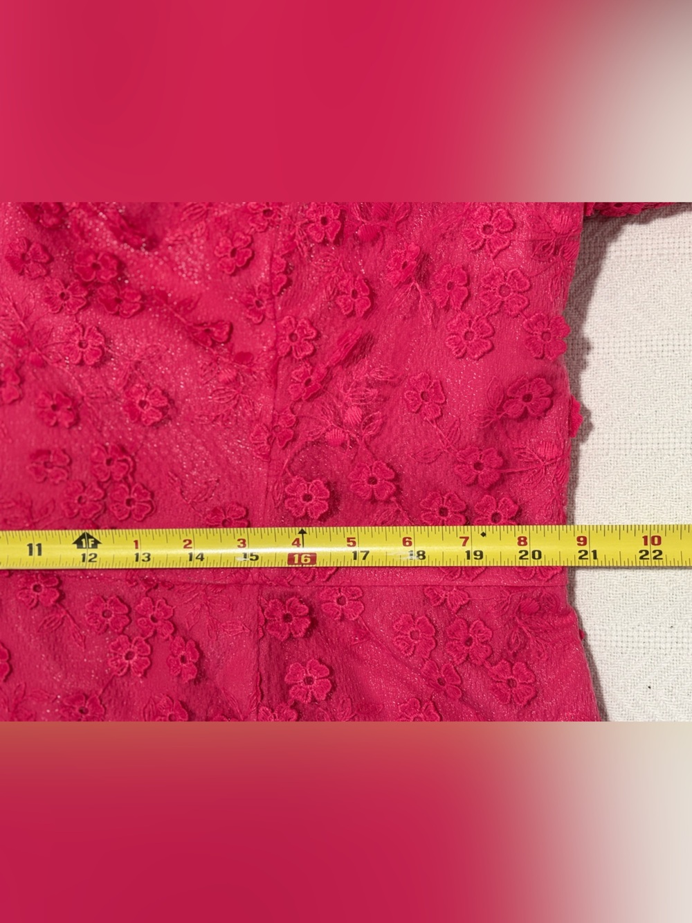 🩵City Chic Hot Pink Draped Neck Mini Dress - Picture 6 of 13